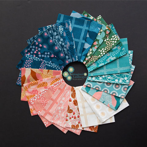 {Pre-Order October} Moda Ruby Star Society Reimagined Landscapes Fat Quarter Bundle x 22 Pieces