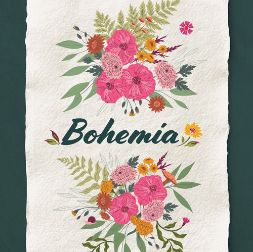 {Pre-Order July} Art Gallery Fabrics THE CUR8TOR - Bohemia Fat Quarter Bundle x 8 Fat Quarters