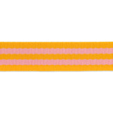 {New Arrival} Tula Pink Renaissance Ribbons Webbing 1" Pink/Orange