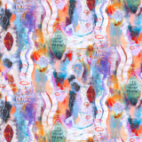 Flora Bowley Enchanted Multi Waves Digitally Printed