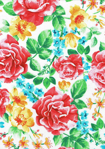 Watercolour Floral Vibrant Floral