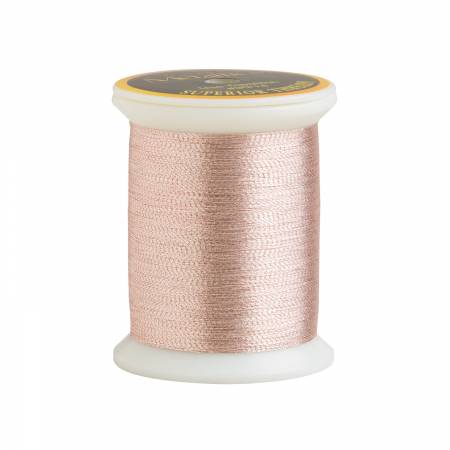 Superior Threads Rose Gold Metallic Spool 500 Yards