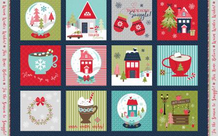 Maywood Studio Cup of Cheer Multi 12 Days Of Christmas Running Blocks