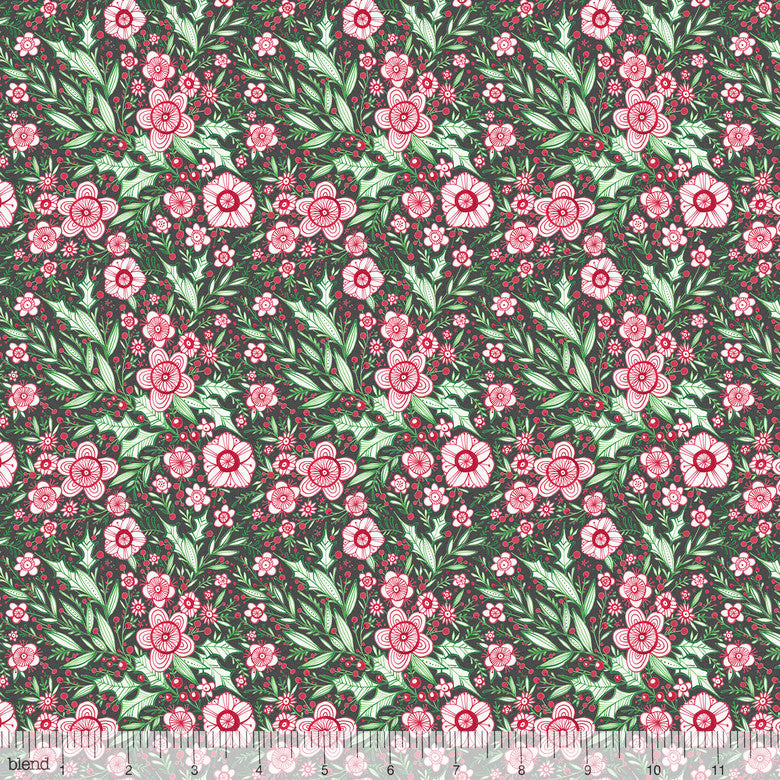 Blend Cori Dantini Merry & Bright Winter Blooms Grey