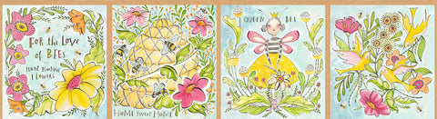 {New Arrival} Blend Cori Dantini For The Love of Bees Honey Bee Panel