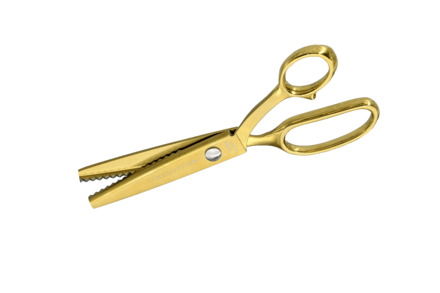 {New Arrival} LDH Scissors 9" Gold Pinking Shears