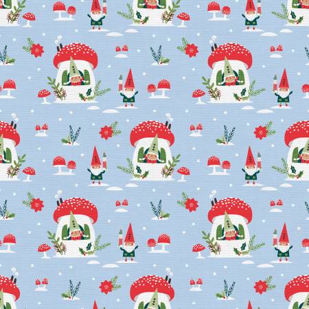 Paintbrush Studio Gnome Noel Gnome House Blue