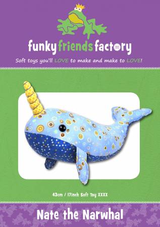 Funky Friends Factory Nate the Narwhal