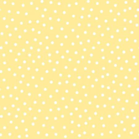 {New Arrival} 3 Wishes Itty Bitty's FLANNEL Yellow Dot