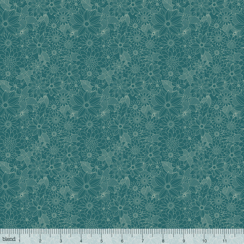 Blend Mia Charro  Floral Pets Sigrid Turquoise