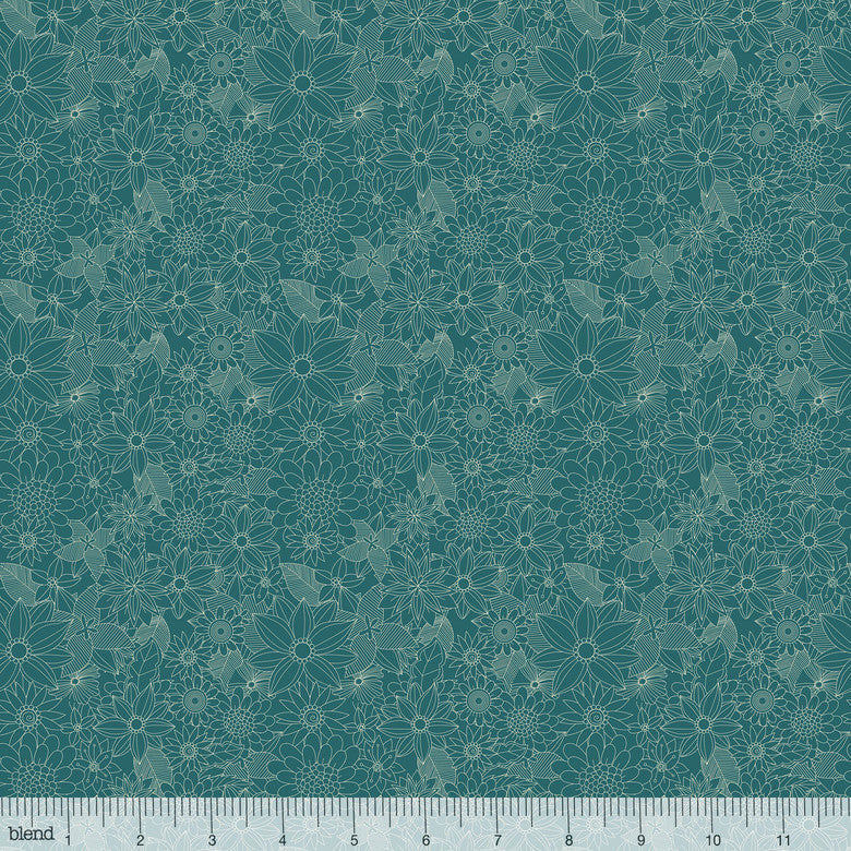 Blend Mia Charro  Floral Pets Sigrid Turquoise