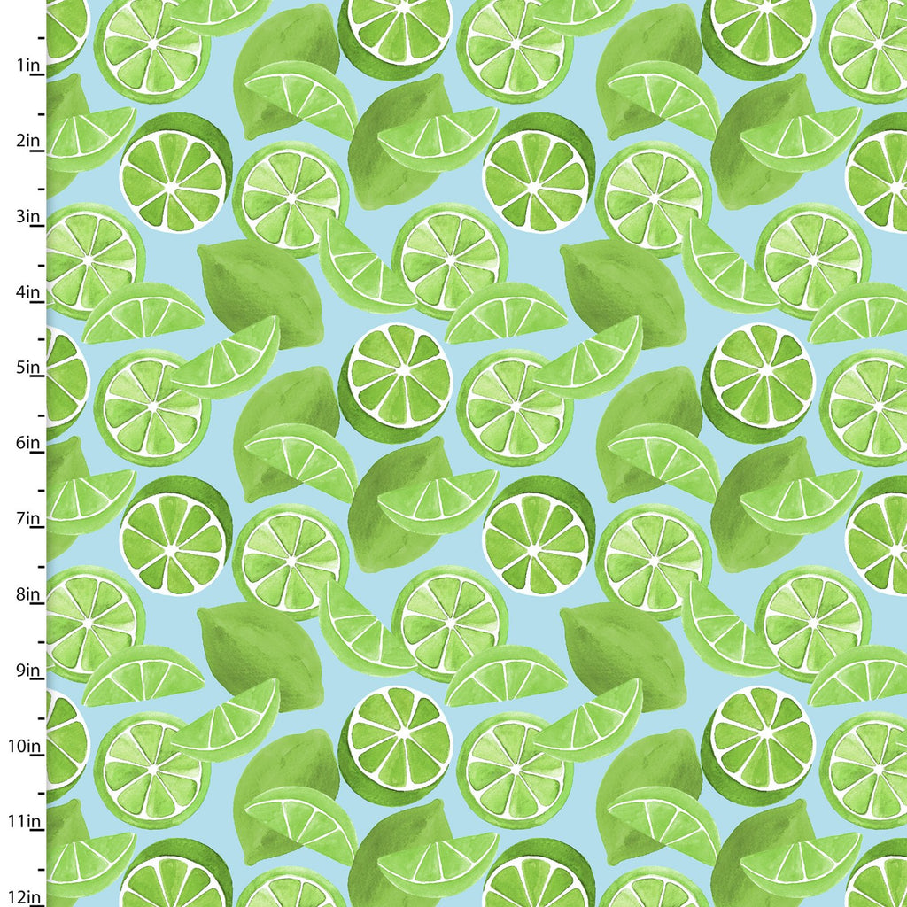 3 Wishes Tropicale Digital Turquoise Limes