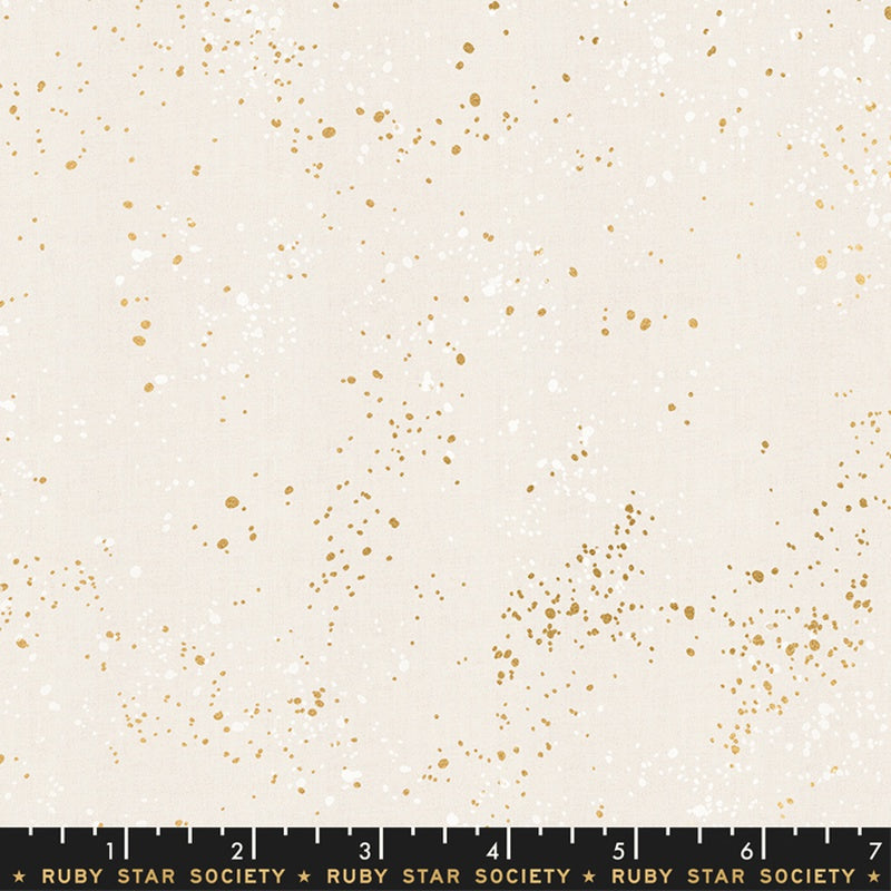 {New Arrival} Moda Ruby Star Society Speckled Metallic White Gold