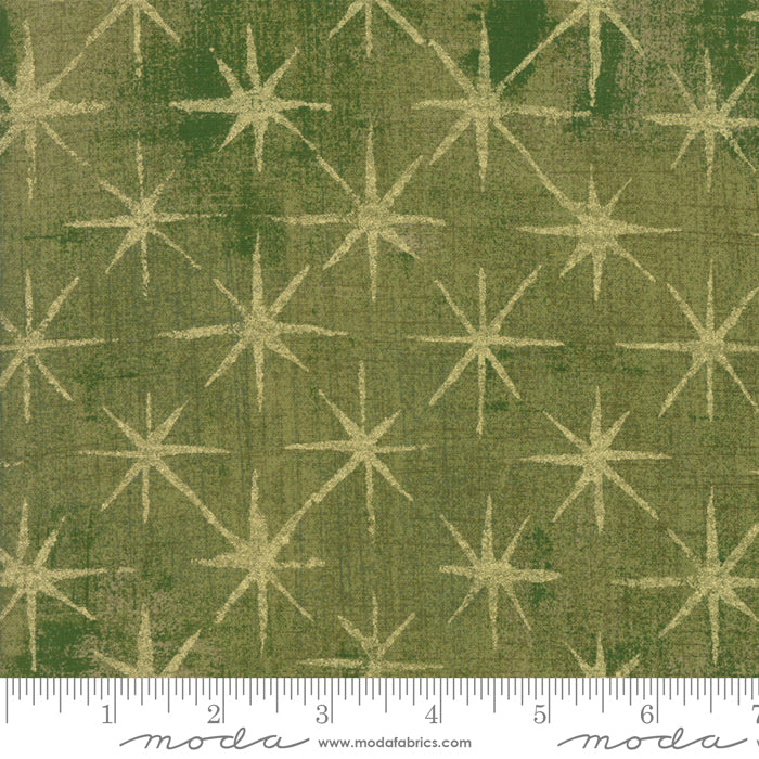 Moda Grunge Seeing Stars Metallic Vert