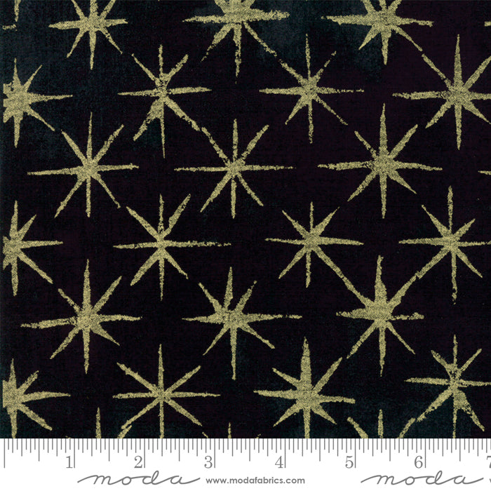 Moda Grunge Seeing Stars Metallic Black