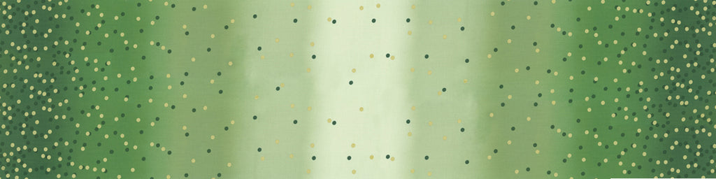 Moda Ombre Confetti Metallic Evergreen