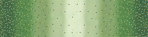Moda Ombre Confetti Metallic Evergreen