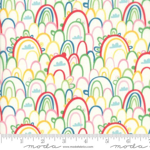 Moda Stacy Iest Hsu Best Friends Forever  Rainbow Paradise White