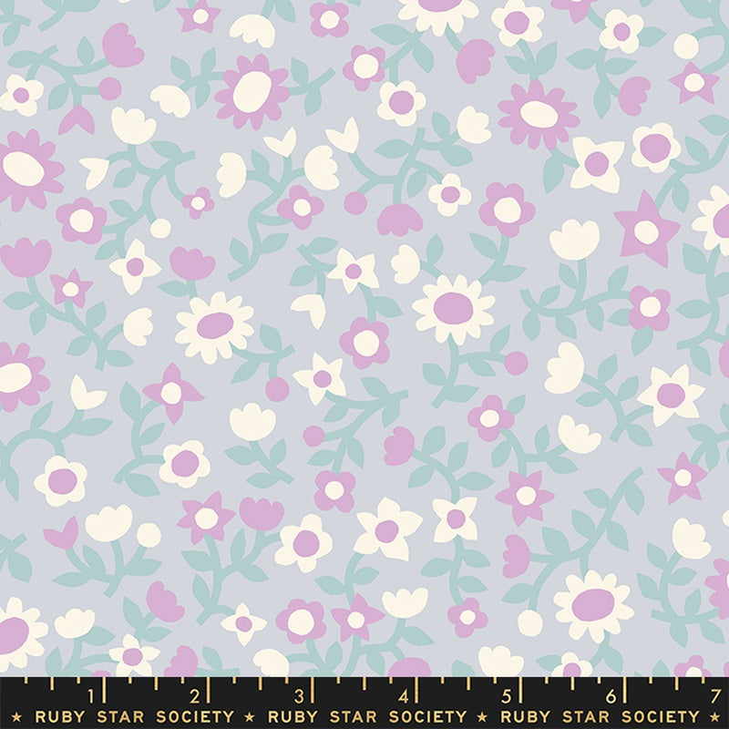 {New Arrival} Moda Ruby Star Society Petunia Paper Garden Dove