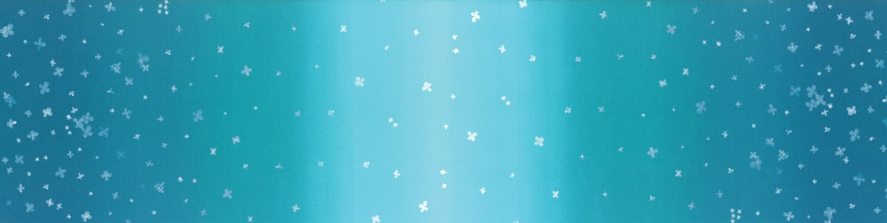 Moda Ombre Bloom Turquoise
