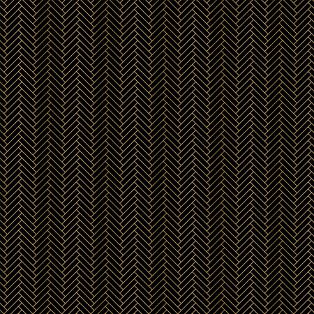 Camelot Emma & Mila Black Metallic Gold Nightfall Herringbone