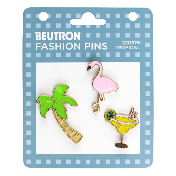 Beutron Fashion Pins Tropical