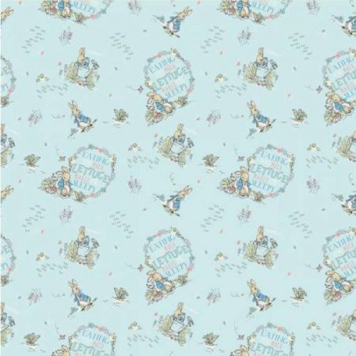 The Craft Cotton Co Peter Rabbit & Friends by Beatrix Potter Eating Lettuce