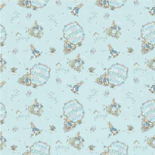 The Craft Cotton Co Peter Rabbit & Friends by Beatrix Potter Eating Lettuce