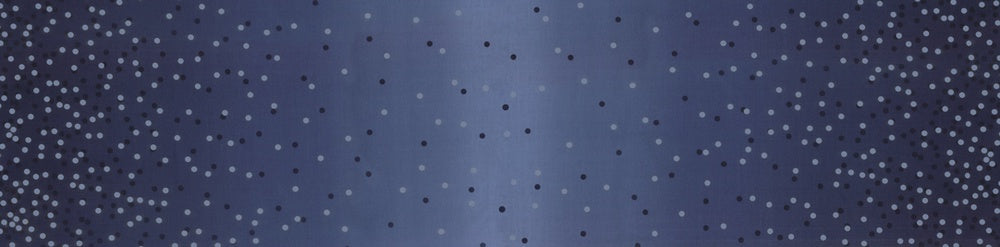 Moda V & Co Ombre Confetti 108" Backing Fabric Indigo