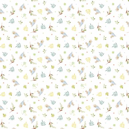 {New Arrival} Make & Believe Fabrics Peter Rabbit Once Upon a Time Peter Rabbit Hopping Rabbits Organic Cotton