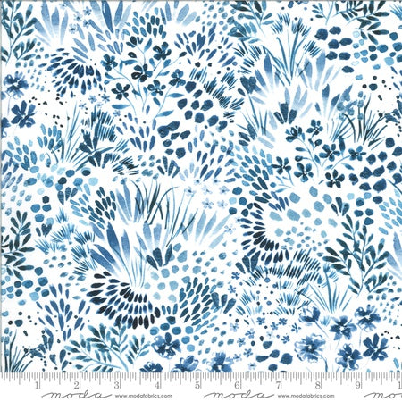 Moda Moody Bloom Meadow Digital Indigo Multi