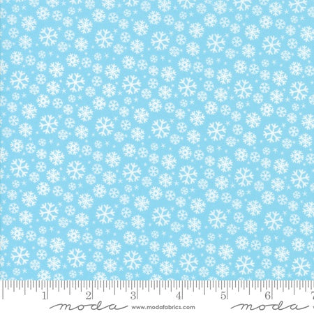 Moda Abi Hall Jolly Season Snowflakes Frost