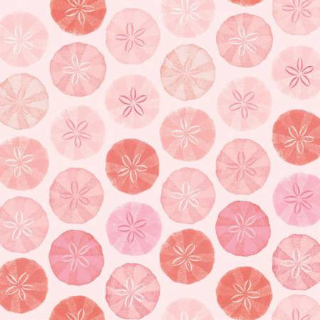 Studio E Designs Mermaid Dreams Sand Dollars Pink