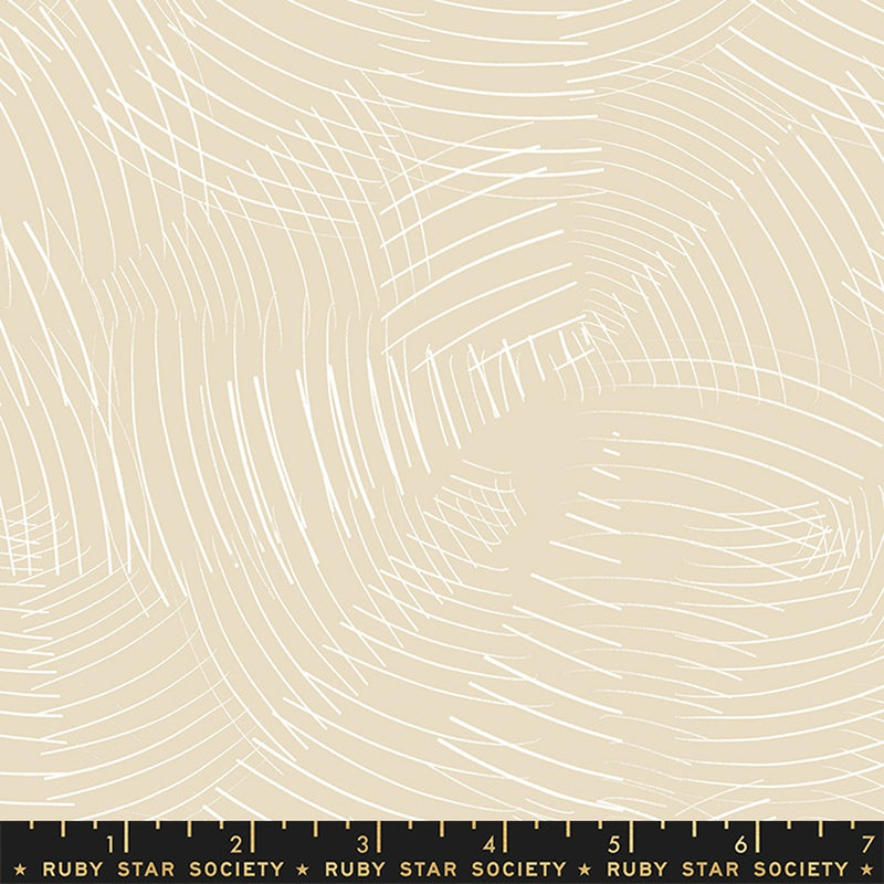 Moda Ruby Star Society First Light Sono Graphic Lines Pencil Sandbox FAT QUARTER