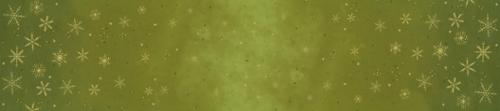 Moda V & Co Ombre Flurries Metallic Christmas Avocado