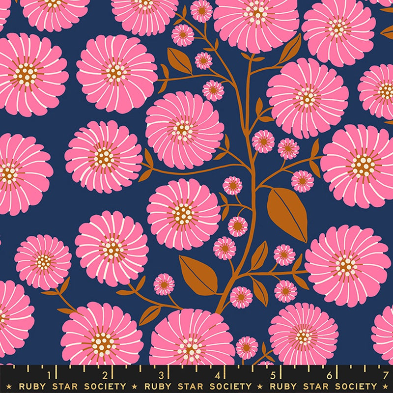 Moda Ruby Star Society Floradora Starflower Navy
