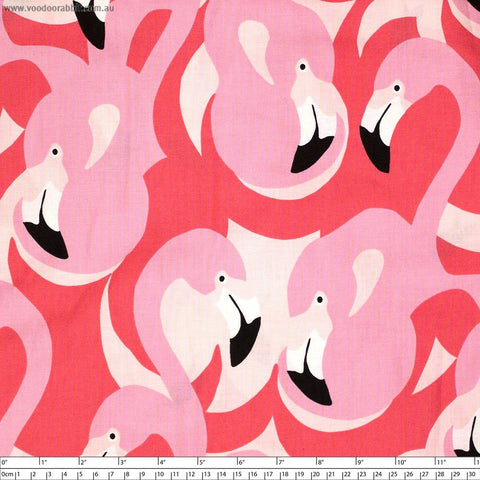 Alexander Henry Boardwalk Flamingo Tonal Pink