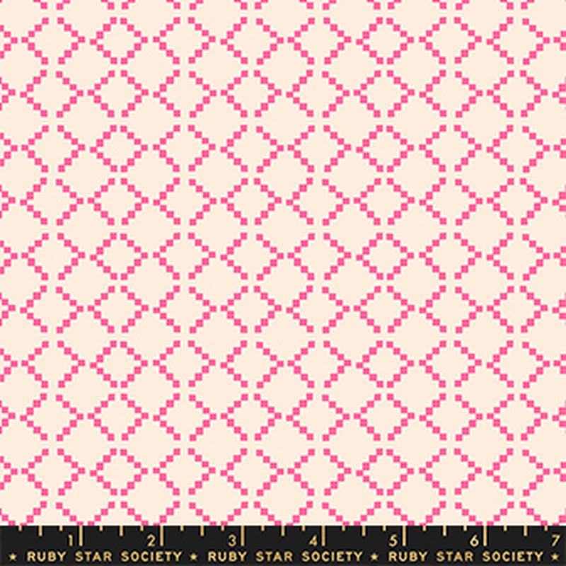 {New Arrival} Moda Ruby Star Society Honey Tiny Tiles Neon Pink
