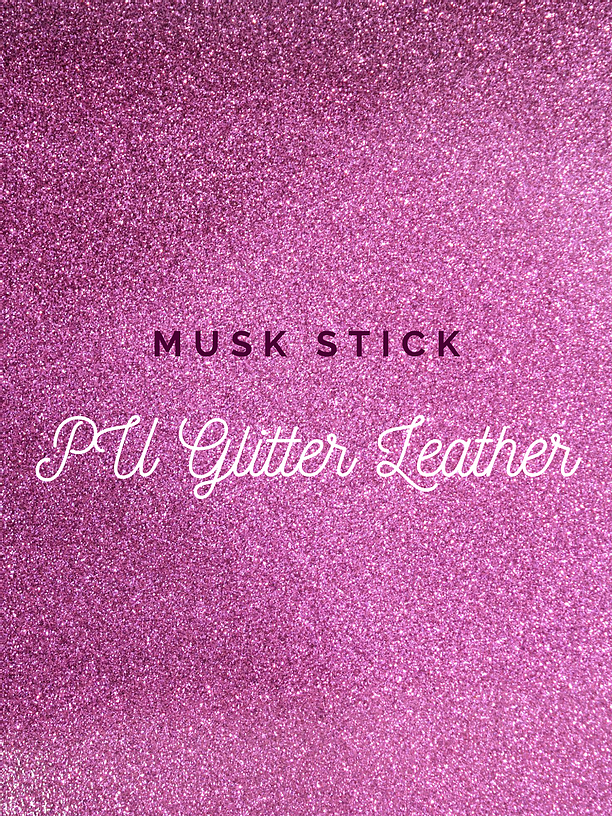 {New Arrival} Sew Quirky Musk Stick Glitter Vinyl 14cm or 28cm Square