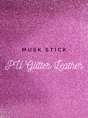 {New Arrival} Sew Quirky Musk Stick Glitter Vinyl 14cm or 28cm Square