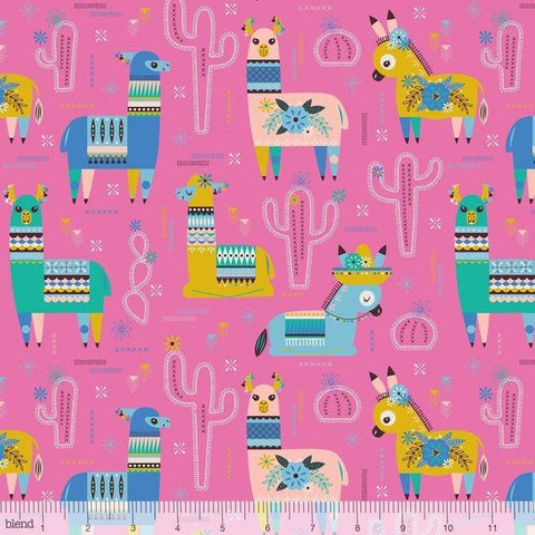 Blend Fiesta Llamas in Pink