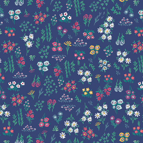 Art Gallery Aquarelle Floral Pigments Wet FAT QUARTER