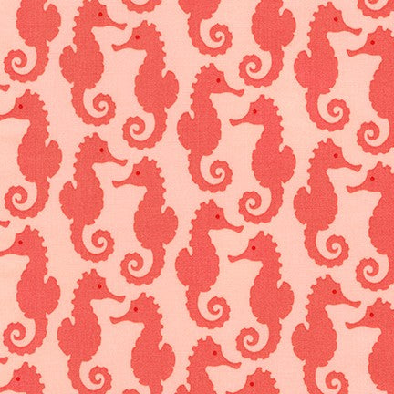 Elizabeth Hartman Reef Seahorses Peach