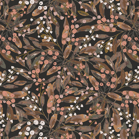 {New Arrival} Art Gallery Fabrics Botanist Festoon Umber