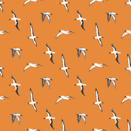 Riley Blake Heartsong Albatross Gold