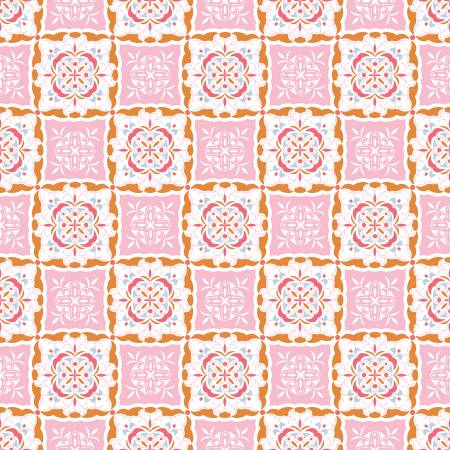 {New Arrival} Riley Blake Heartsong Tiles Pink