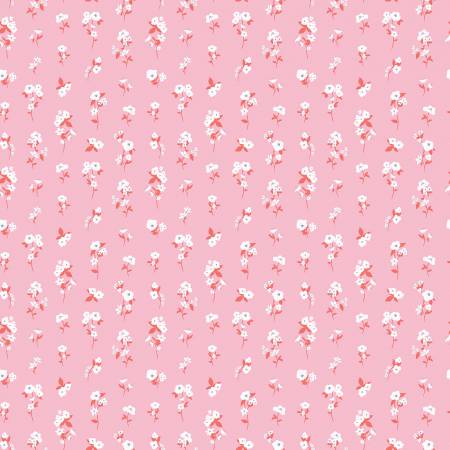 {New Arrival} Riley Blake Heartsong Stems Pink