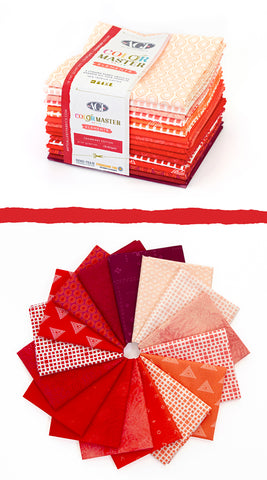 {New Arrival} Art Gallery Colour Master Elements Cranberry Edition x 16 Fat Quarters