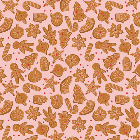 {New Arrival} Art Gallery Fabrics Christmas in The City Ginger Bliss