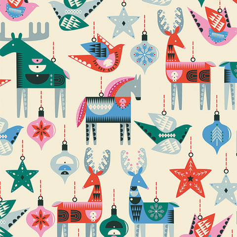 Art Gallery Fabrics Christmas in The City Winter Wishes